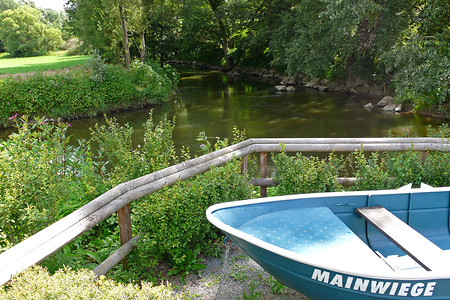 Zusammenfluss von Weißem und Rotem Main &ndash; (up3 &copy;&nbsp;up3)