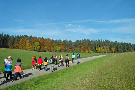 Wandergruppe nach Höfen &ndash; (VGN &copy;&nbsp;VGN GmbH)