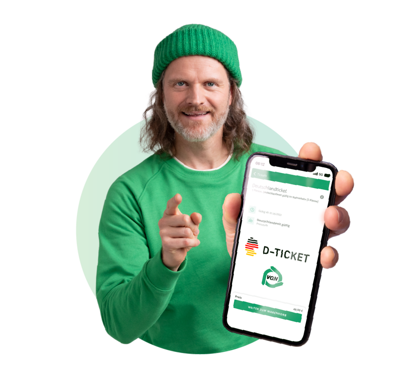 Das D-Ticket als HandyTicket