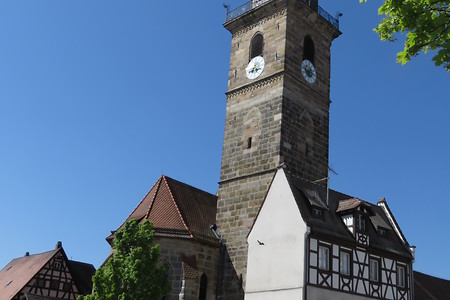 Kirchturm &ndash; (18.06.2016, schreibwerk &copy;&nbsp;schreibwerk)