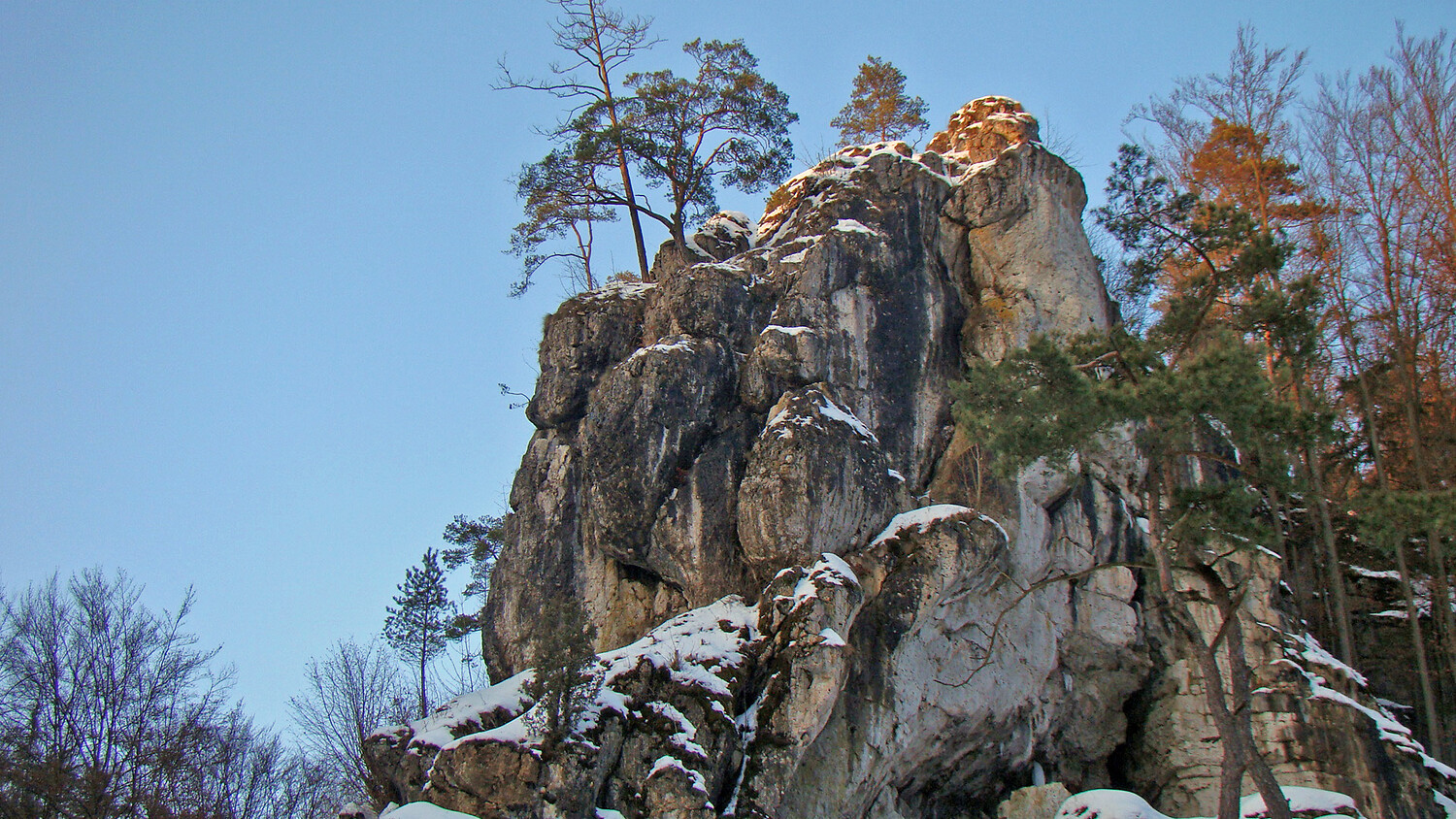 Kletterfelsen in der Fränkischen Schweiz &ndash;  (08.02.2010, VGN &copy;&nbsp;VGN GmbH)