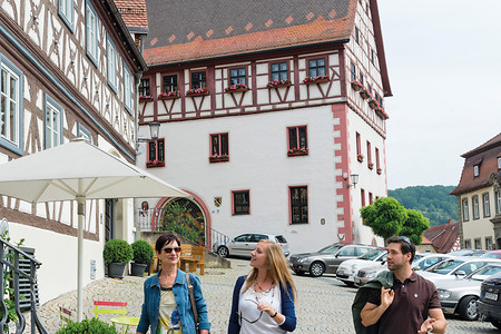 Marktplatz &ndash; (06.02.2018, Haßberge Tourismus im Naturpark Haßberge &copy;&nbsp;Haßberge Tourismus im Naturpark Haßberge)