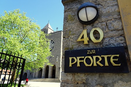 Pforte Münsterschwarzach &ndash; (05.06.2018, S. Dassler &copy;&nbsp;VGN GmbH)