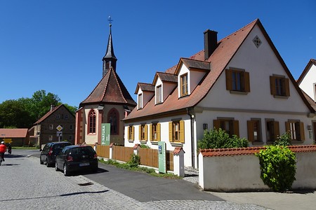 Ortseingang Laub &ndash; (05.06.2018, S. Dassler &copy;&nbsp;VGN GmbH)