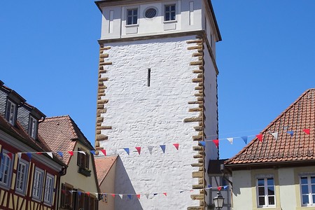 Prichsenstadt Stadtturm &ndash; (05.06.2018, S. Dassler &copy;&nbsp;VGN GmbH)