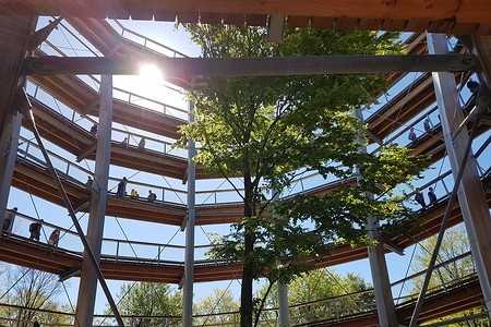 Baumwipfelpfad Ausblick &ndash; (05.06.2018, S. Dassler &copy;&nbsp;VGN GmbH)