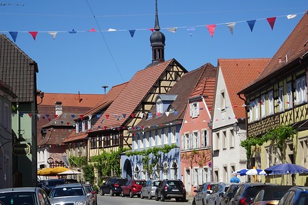 Prichsenstadt Innenstadt &ndash; (05.06.2018, S. Dassler &copy;&nbsp;VGN GmbH)