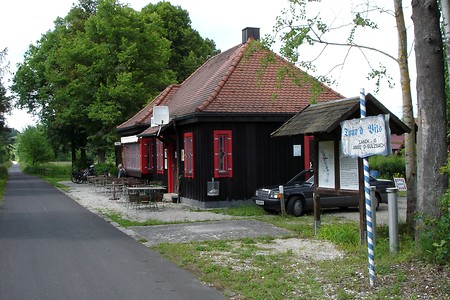 Weg nach Amberg EXBahnhof Theuern &ndash; (21.08.2015, schreibwerk &copy;&nbsp;schreibwerk)