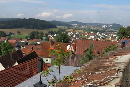 Burg Lupburg Blick nach Parsberg &ndash; (21.08.2015, Markt Lupburg &copy;&nbsp;Markt Lupburg)