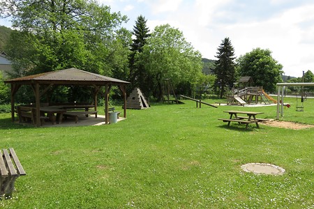 Rastplatz am Weg Emhof &ndash; (21.08.2015, schreibwerk &copy;&nbsp;schreibwerk)