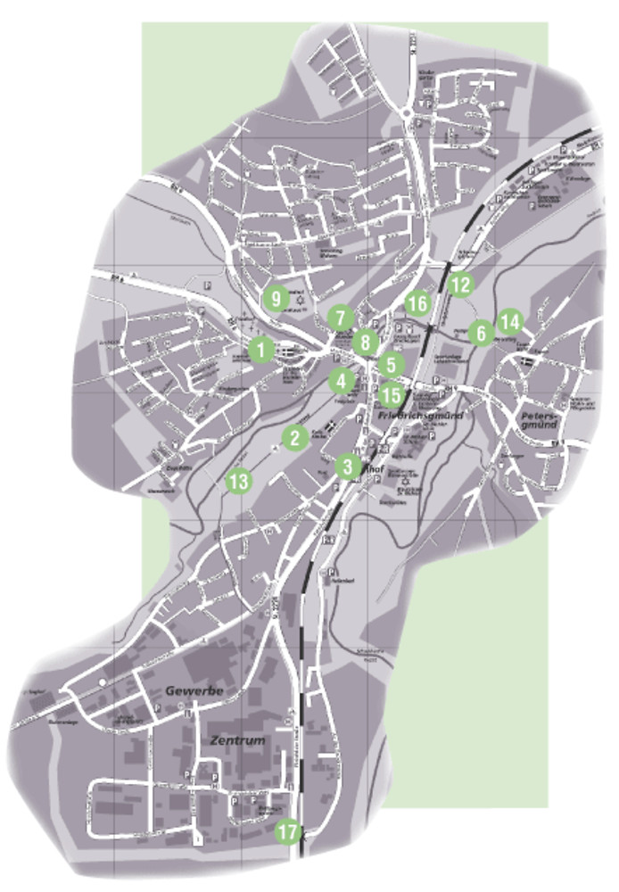 Karte Georgensgmünd