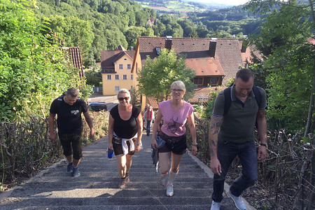 Auf dem Weg zum Bergschlösschen &ndash; (21.02.2018, VGN &copy;&nbsp;VGN GmbH)