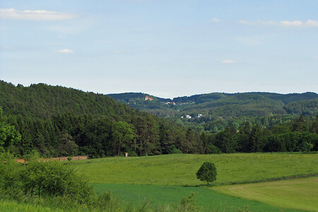Blick auf Burg Hartenstein &ndash; (25.05.2014, VGN &copy;&nbsp;VGN GmbH)