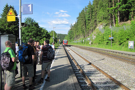 Am Bahnhof in Rupprechtstegen &ndash; (25.05.2014, VGN &copy;&nbsp;VGN GmbH)