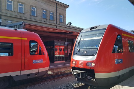 Bahnhof Bayreuth &ndash; (16.07.2019, S. Dassler &copy;&nbsp;VGN GmbH)