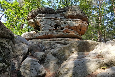 Felsvariationen am Buchstein &ndash; (16.07.2019, S. Dassler &copy;&nbsp;VGN GmbH)