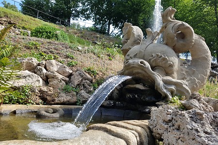 Wasserspielskulptur &ndash; (16.07.2019, S. Dassler &copy;&nbsp;VGN GmbH)
