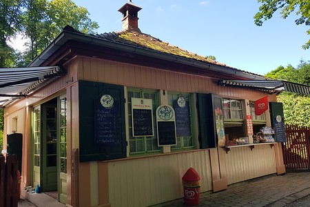 Kiosk im Tierpark Röhrensee &ndash; (16.07.2019, S. Dassler &copy;&nbsp;VGN GmbH)