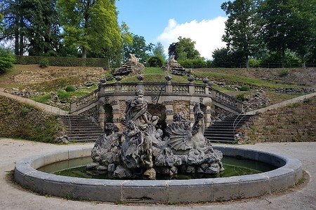 Wasserspielbrunnen &ndash; (16.07.2019, S. Dassler &copy;&nbsp;VGN GmbH)