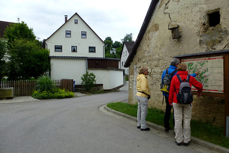 Wandertafel in Oberrieden &ndash; (26.06.2013, VGN &copy;&nbsp;VGN GmbH)