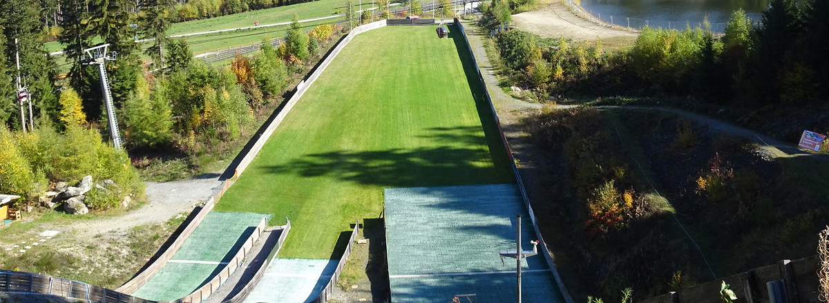 Sprungschanze Bischofsgrün &ndash;  (14.10.2018, S. Dassler &copy;&nbsp;VGN GmbH)