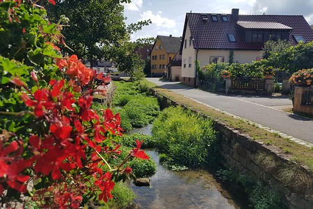 Bach in Kirchehrenbach &ndash; (14.09.2019, S. Dassler &copy;&nbsp;VGN GmbH)
