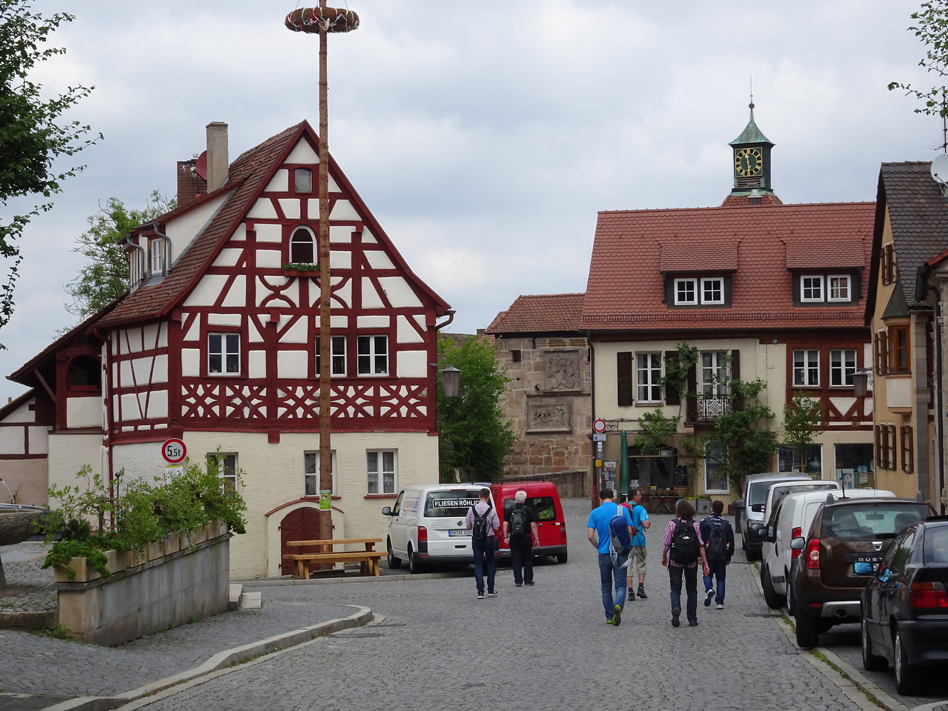 Cadolzburg Marktplatz &ndash;  (12.07.2018, VGN S.Daßler &copy;&nbsp;VGN GmbH)