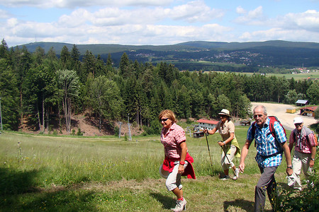 Aufstieg in der Lifttrasse zum Bayreuther Haus &ndash; (VGN &copy;&nbsp;VGN GmbH)
