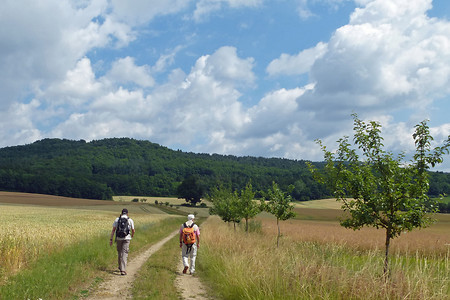 Wanderer nach Burgellern &ndash; (VGN &copy;&nbsp;VGN GmbH)