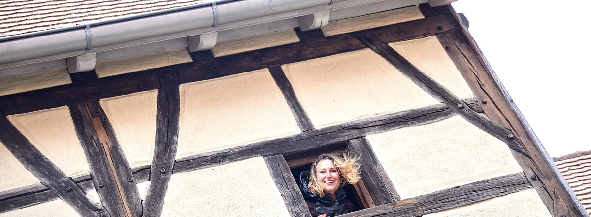 Fachwerk Hüttenheim &ndash;  (26.09.2021, Andrea Gaspar-Klein &copy;&nbsp;VGN GmbH)