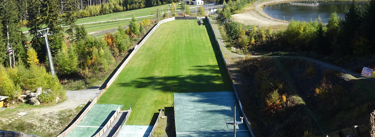 Sprungschanze Bischofsgrün &ndash;  (14.10.2018, S. Dassler &copy;&nbsp;VGN GmbH)