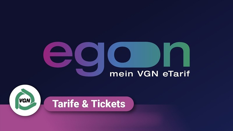 egon ist der VGN eTarif