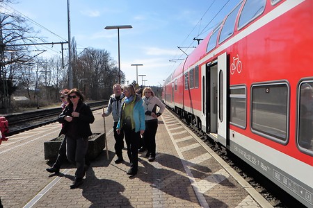 Ausstieg in Pleinfeld &ndash; (09.02.2018, VGN &copy;&nbsp;VGN GmbH)