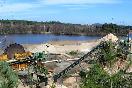 Sandabbau &ndash; (09.02.2018, VGN &copy;&nbsp;VGN GmbH)