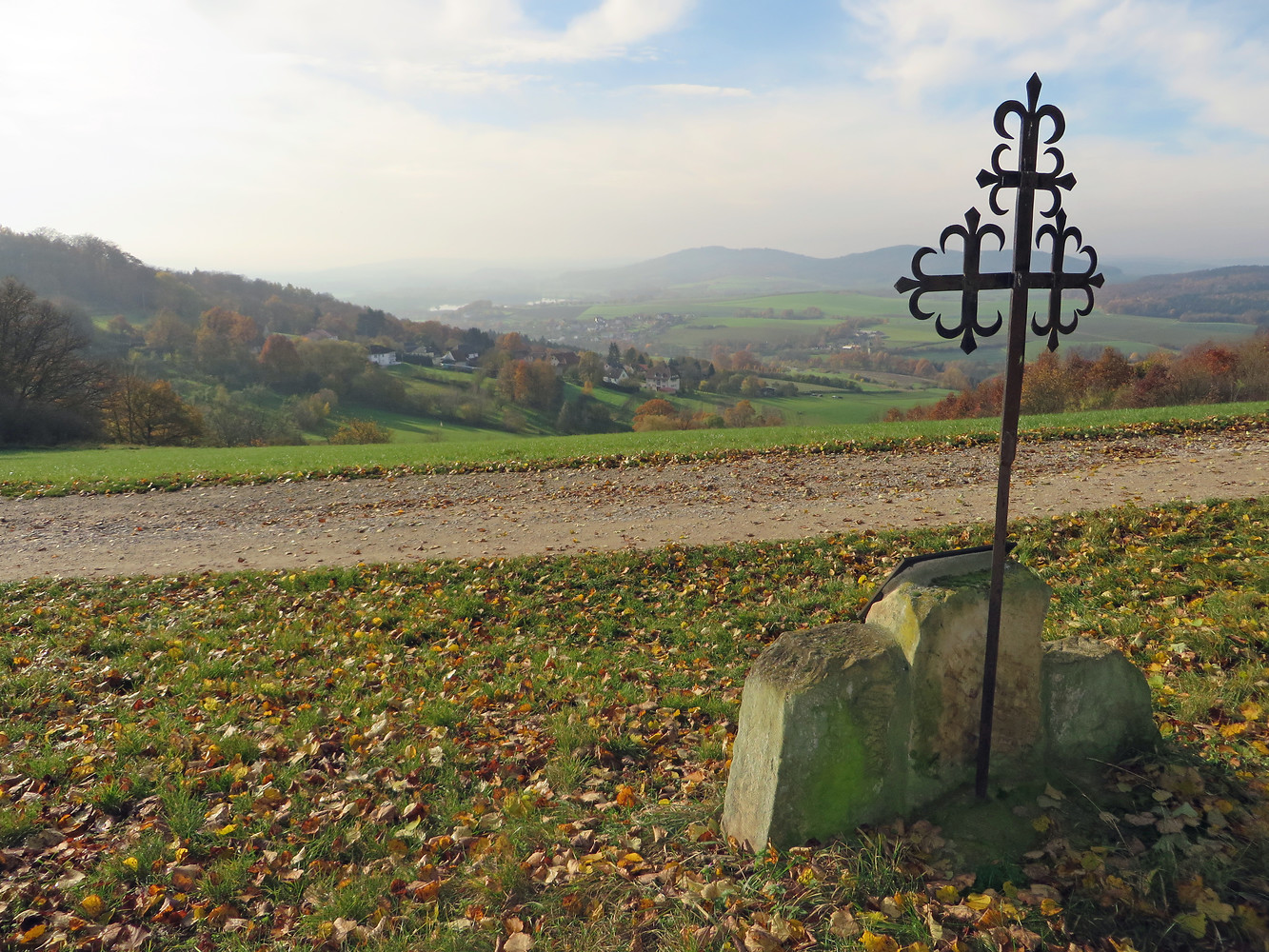 Aussicht Richtung Unnersdorf &ndash; Herbsttimmung  (VGN &copy;&nbsp;VGN GmbH)