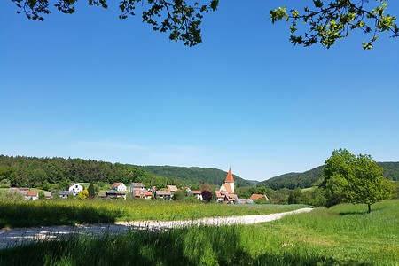 Blick zurück nach Hagenhausen &ndash; (18.05.2020, S. Dassler &copy;&nbsp;VGN GmbH)