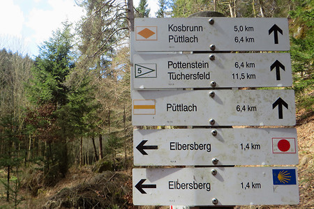 Wanderleitsystem &ndash; (VGN &copy;&nbsp;VGN GmbH)