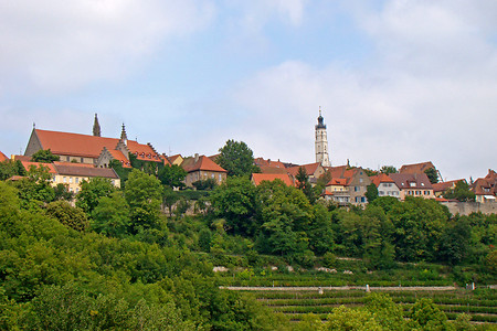 Blick auf Rothenburg o.d.T. &ndash; (29.08.2008, VGN &copy;&nbsp;VGN GmbH)