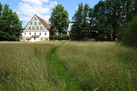 Weg zur Steinbacher Mühle &ndash; (20.06.2018, VGN S.Dassler &copy;&nbsp;VGN GmbH)