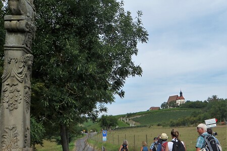 Hinauf zur Wallfahrtskirche &ndash; (03.09.2016, VGN &copy;&nbsp;VGN GmbH)