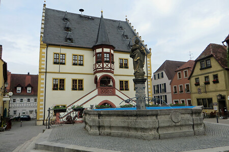 Volkach Rathaus &ndash; (03.09.2016, VGN &copy;&nbsp;VGN GmbH)
