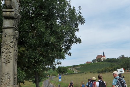 Hinauf zur Wallfahrtskirche &ndash; (03.09.2016, VGN &copy;&nbsp;VGN GmbH)