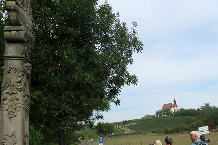 Weg hoch zur Wallfahrtskirche Maria im Weingarten &ndash; (03.09.2016, VGN &copy;&nbsp;VGN GmbH)