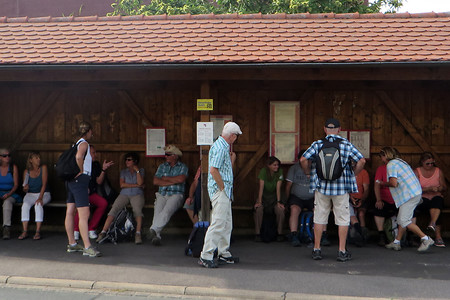 Bushaltestelle in Nordheim &ndash; (03.09.2016, VGN &copy;&nbsp;VGN GmbH)