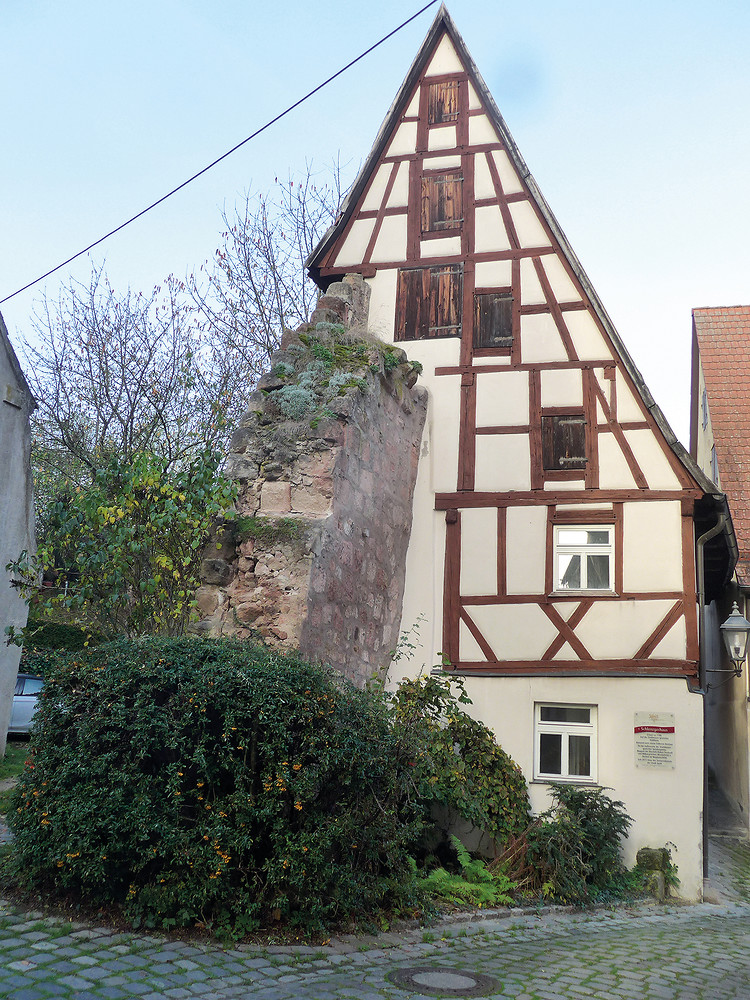 Kurios: Das halbe Haus. &ndash;  (&copy;&nbsp;VGN/G. Härer)