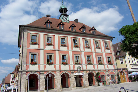 Rathaus Neustadt/Aisch &ndash; (08.07.2013, VGN &copy;&nbsp;VGN GmbH)