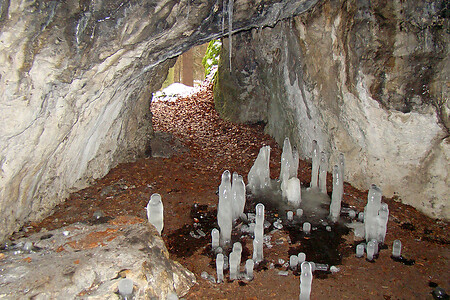 Mysteriengrotte im Winter &ndash; (VGN &copy;&nbsp;VGN GmbH)
