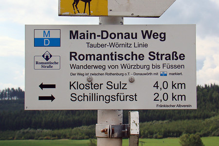 Wegzeichen &ndash; (VGN &copy;&nbsp;VGN GmbH)