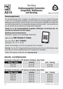A515 Sengenthal / Mühlhausen / Berching