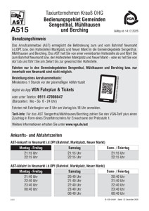 A515 Sengenthal / Mühlhausen / Berching